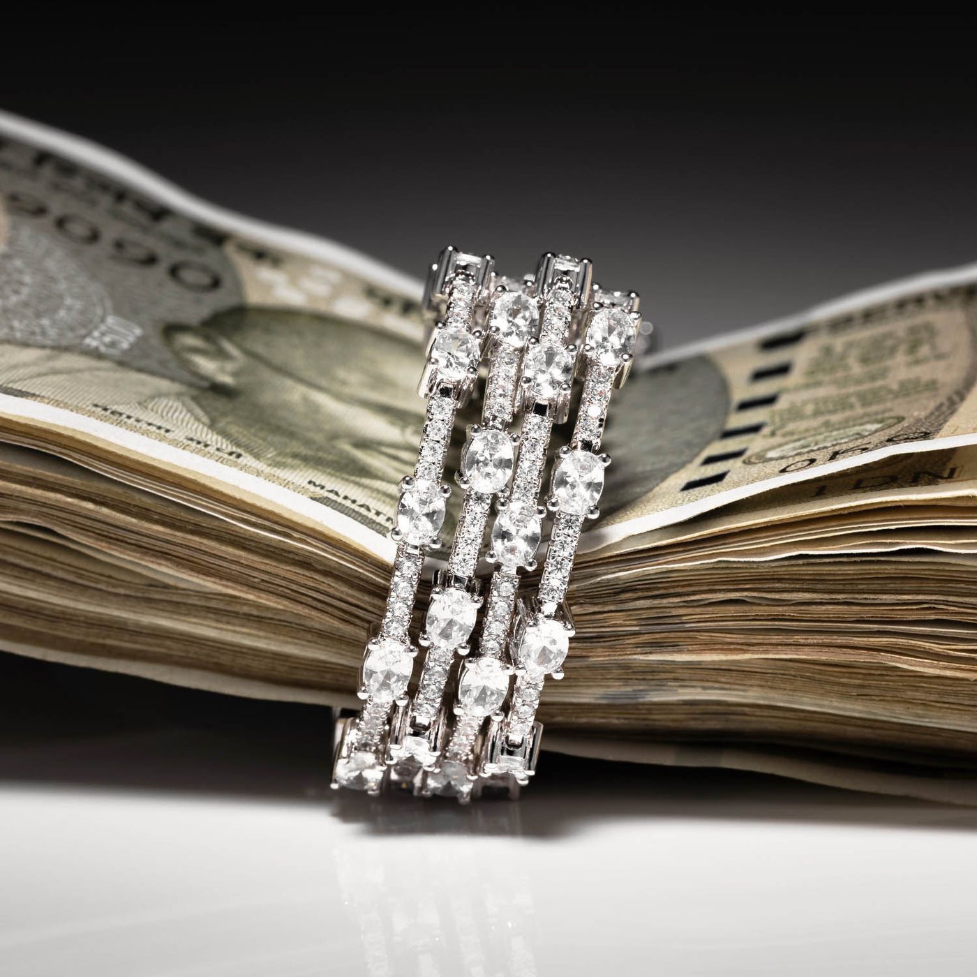 Layered Tennis Bracelet