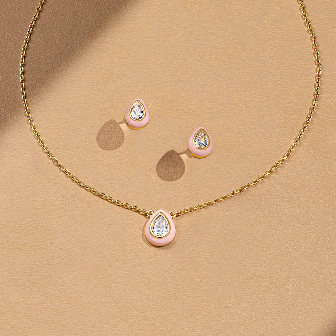 Enamel Pendant Set
