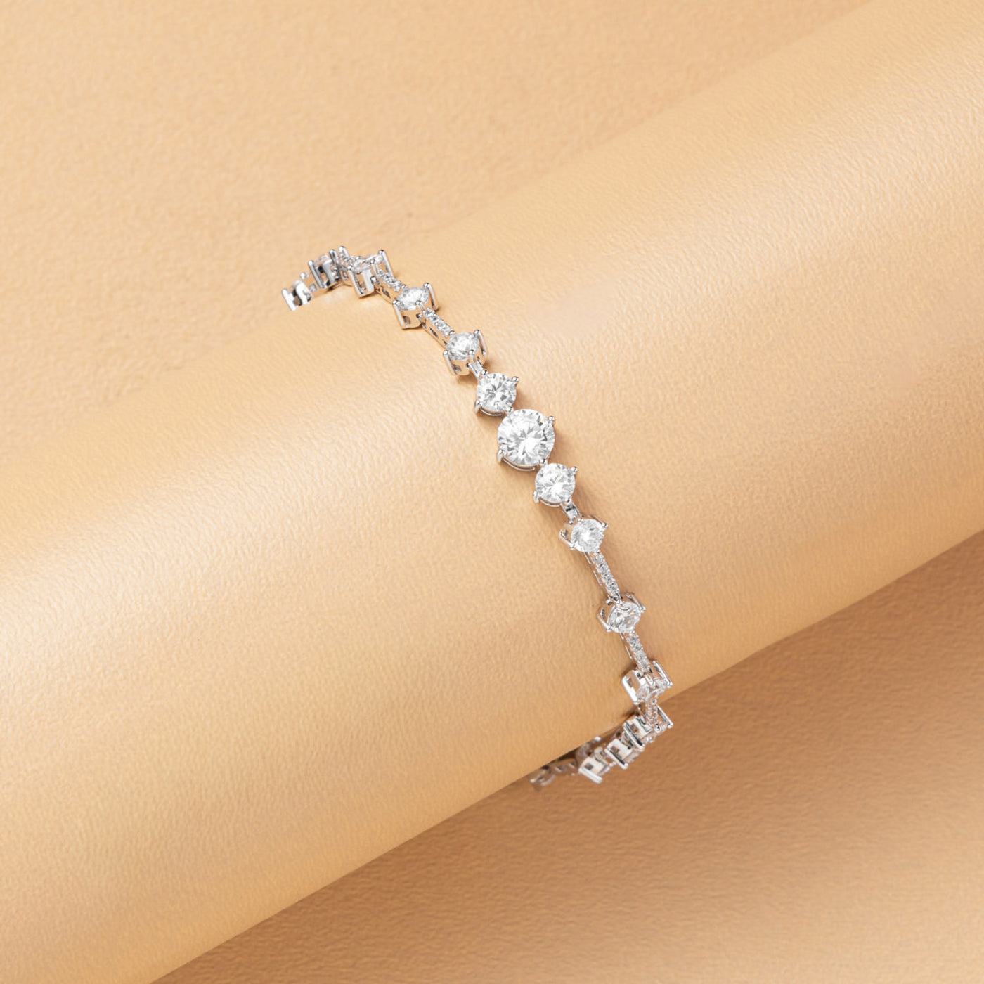 Classic Solitaire Tennis Bracelet