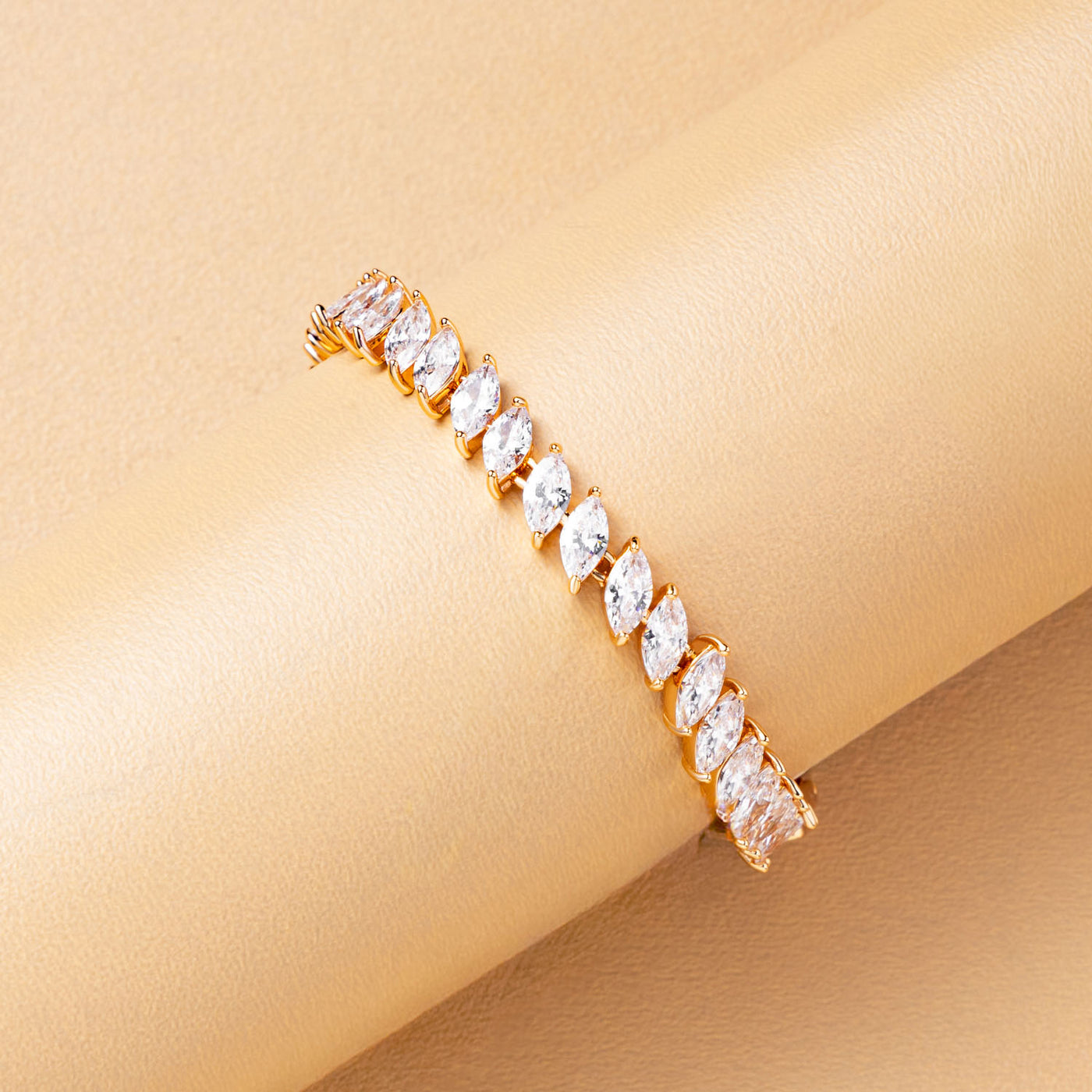 Marquise Tennis Bracelet