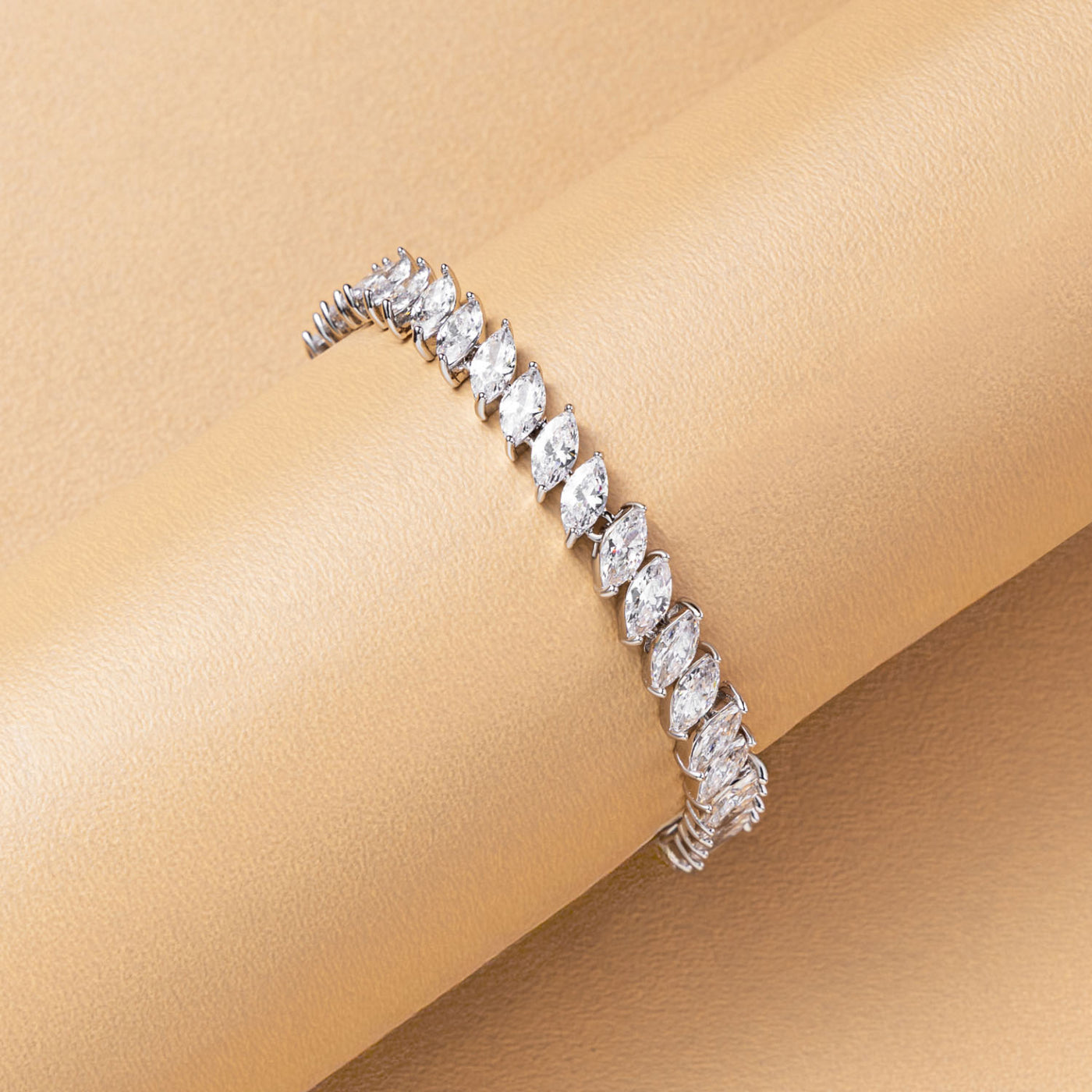 Marquise Tennis Bracelet