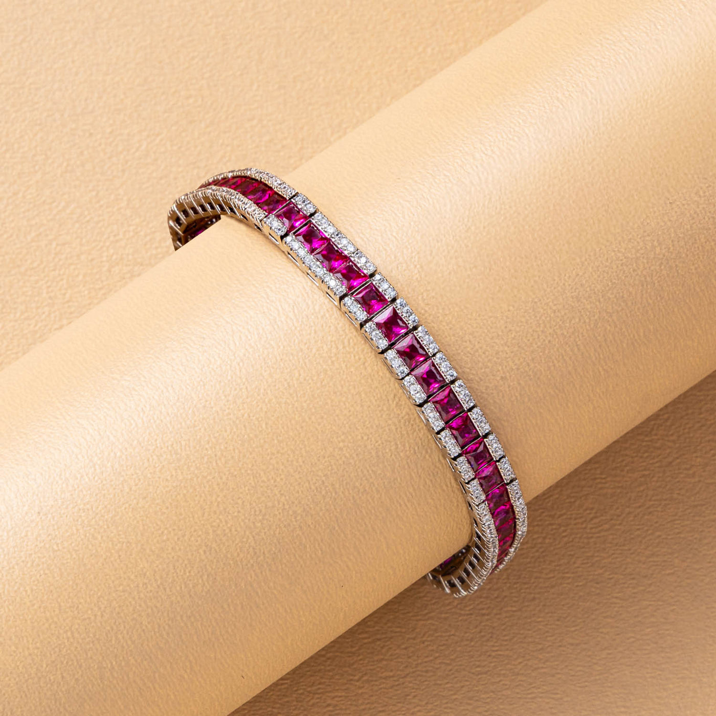 Classic Colourstone Tennis Bracelet