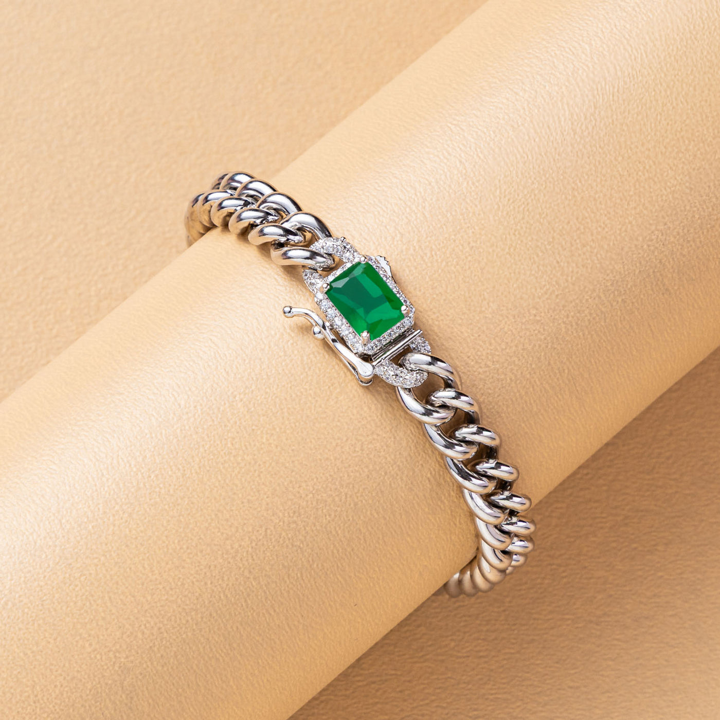Colourstone Chain Bracelet