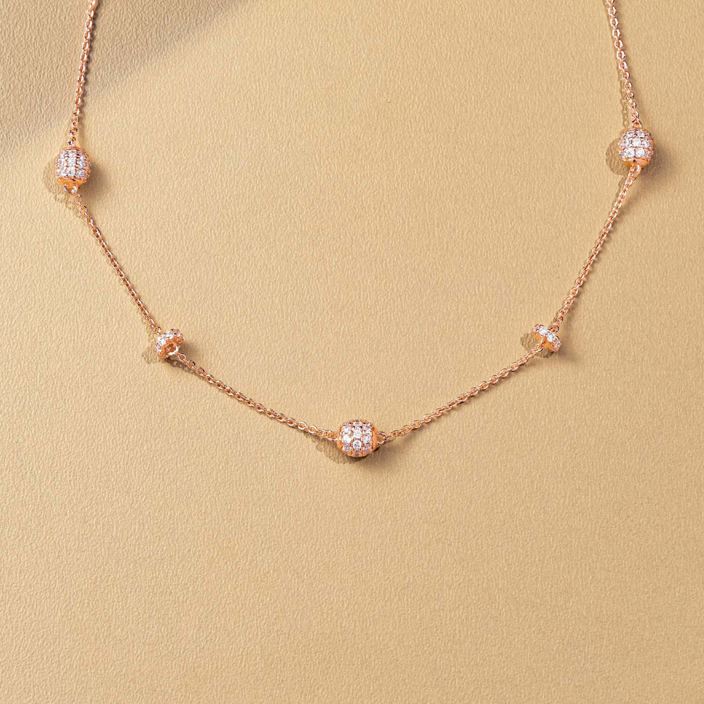 Blush Bead Chain